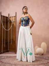 Blue & White Chaniya Choli